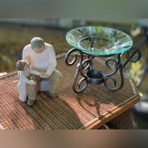 Willow tree loving Angel lot & oil warmer